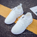 2019 Latest Design Women Sock Shoes Fashion Korean Design Pure Color Breathable Knit Sports Shoes